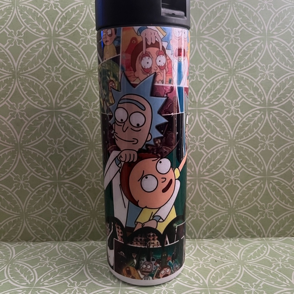 Rick and Morty Travel Mug